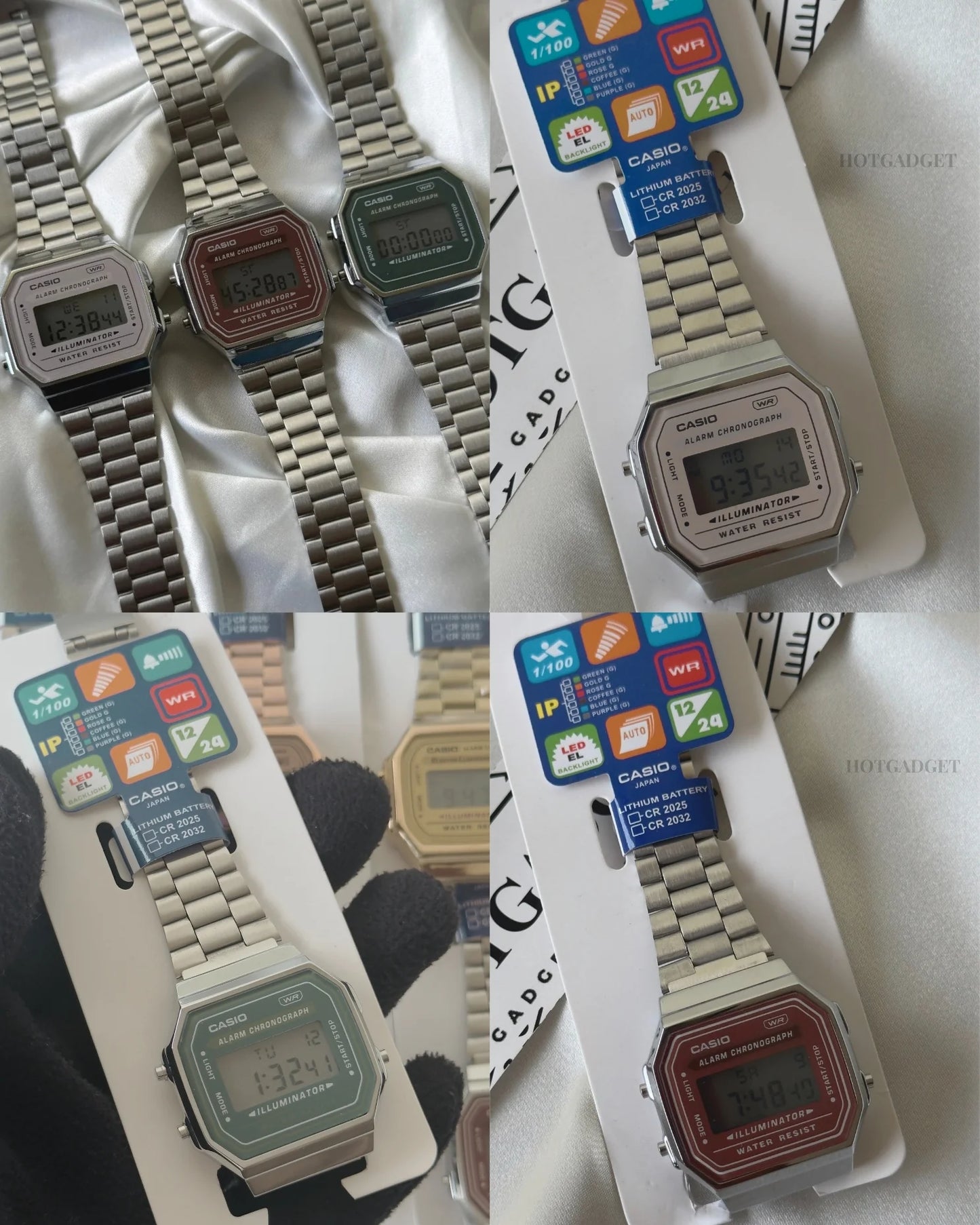 Vintage A168 Unisex (Digital Watch)